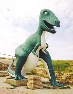 Dinosaur Park in Rapid City, South Dakota