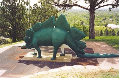 Stegosaurus at Dinosaur Park